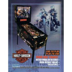 Sega Harley Davidson Flyer